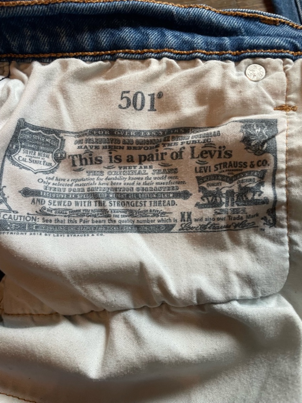 Levi's Original 501 Jeans - Picture 12 of 13